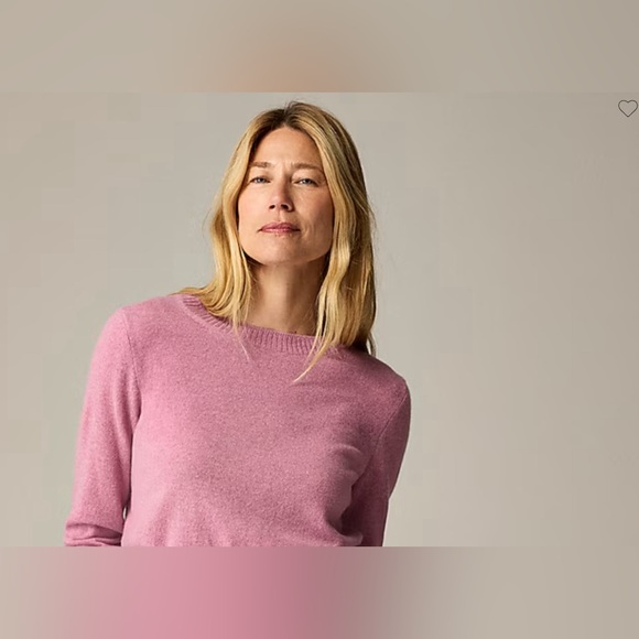 Banana Republic %100 Supima Cotton Pink Boxy Sweater - Picture 6 of 6